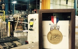 Best Metal Plating Company Award for OEM Work