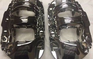 OEM Chrome Plating on Motorcycle Prototype